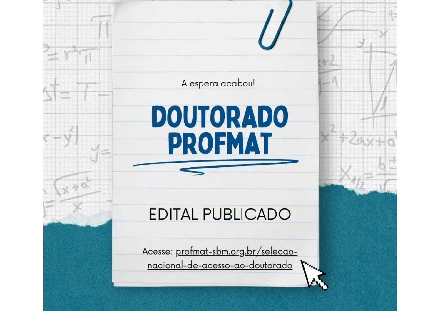 SELEÇÃO NACIONAL DE ACESSO AO DOUTORADO – PROFMAT-D 2027